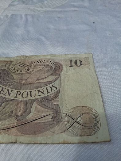 1970's Bank of England 10 Pounds