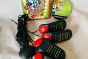 PlayStation 2 Buzz Buzzers and Game