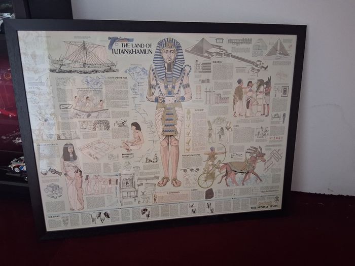 Tutankhamun -  Large Framed Print
