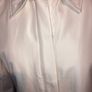Pepper Corn Zip Up Cream Coat - Fully lined - Size M Image 2
