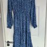 M&S blue dress long sleeve size 8 Image 4