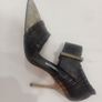 Designer Manolo Blahnik Size 37 High-Heeled Strap Sandals Image 7