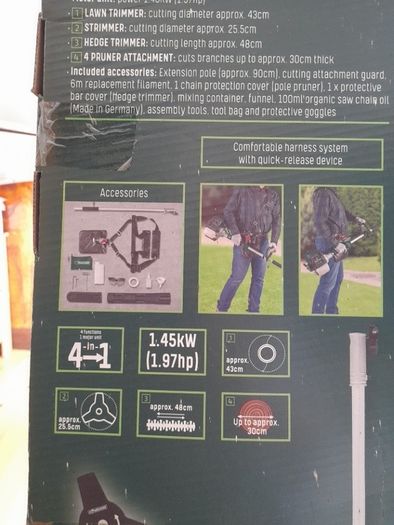 4-in-1 Petrol Multi-tool