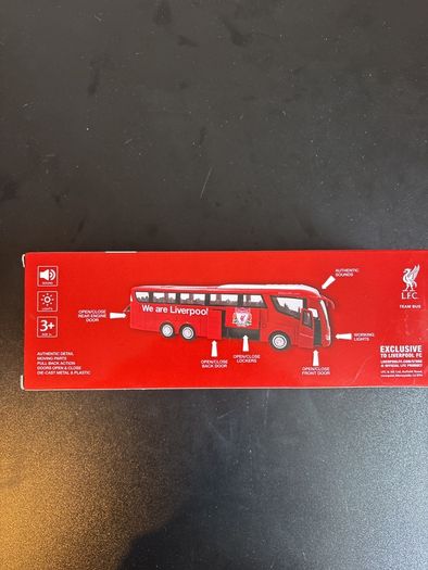 Liverpool FC team bus