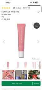 Summer Fridays Lip Butter Balm 15g