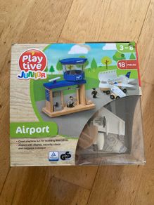 Wooden airport