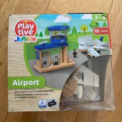 Wooden airport