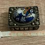 Small Vintage Silver Plated Trinket Box Image 5