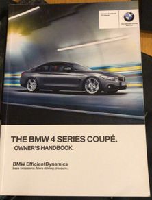 Bmw 4 series F32/F33/F36 Handbook Owners Manual Wallet Pack Service Book