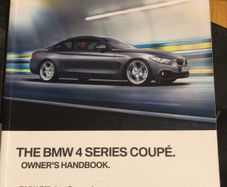 Bmw 4 series F32/F33/F36 Handbook Owners Manual Wallet Pack Service Book
