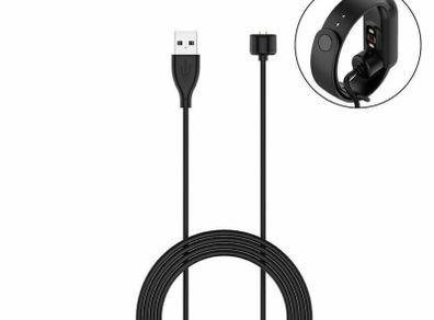 USB Charger Cable For Xiaomi Mi Band 5, 6, 7 Charging Replacement Wire Lead
