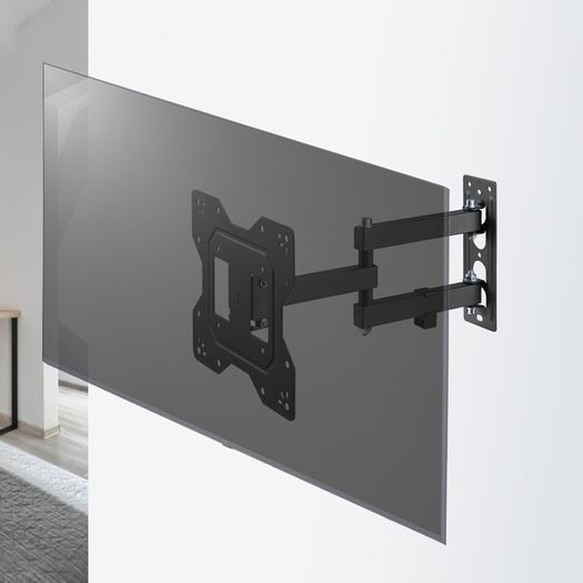 TV Wall Mount Bracket Tilt Swivel Full Motion 23-43"