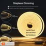 5M  WARM LIGHT Flexible LED Neon Light Strip, USB Powered, Touch Control, Image 2