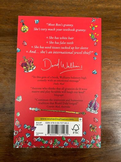 David Walliams Books x 5
