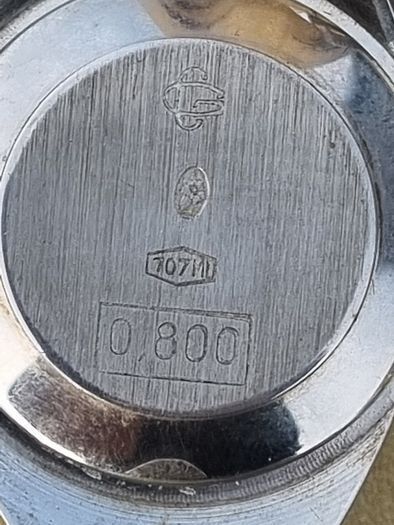 Women's silver Swiss watch Helva (Helvetia)