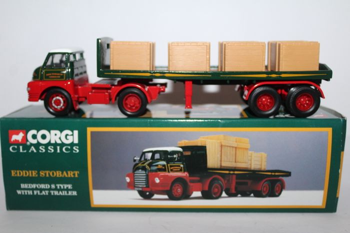 Corgi Eddie Stobart - Bedford S Type - Truck & Trailer