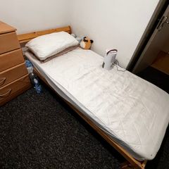 2 Single Beds with Mattress for Sale