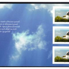 2011 Ireland Renewable Energy Technologies Commemorative Stamp Booklet Pane featuring SolarMint Never Hinged (MNH). Hibernian HP210
