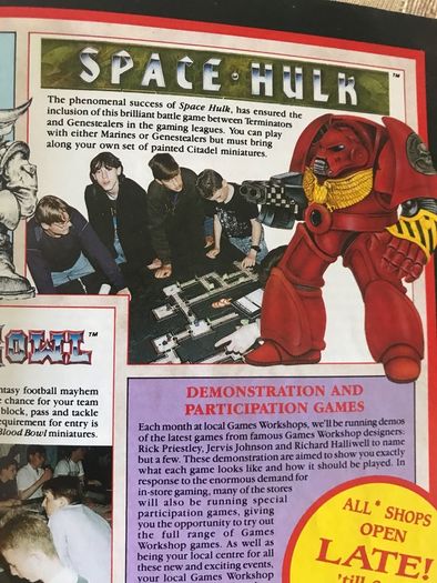 White Dwarf Games Workshop (1989)