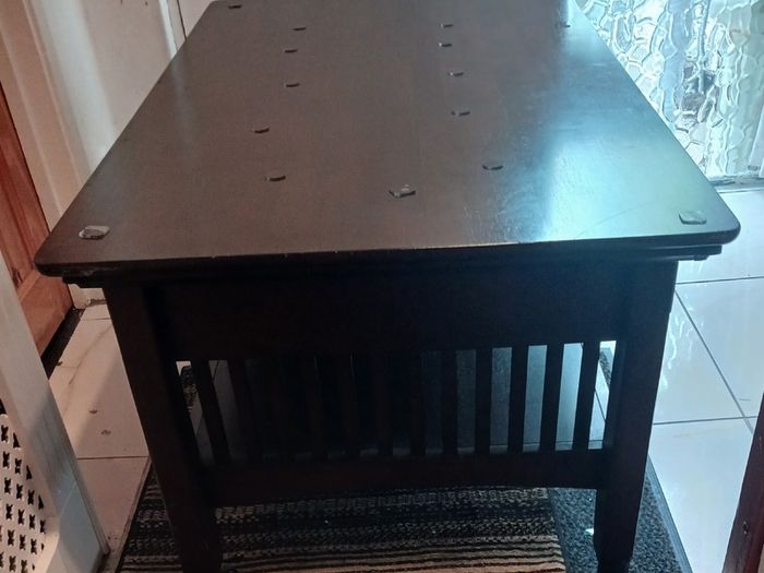 Solid mahogany table