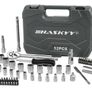 52pcs Multi-Tooth Inch TORX Gear Lock Profile XZN E-Profile Socket Set 12-Socket Hexagonal - Harley - Metric -1/4 & 3/8 - Nut Bits 4-19mm (FREE POSTAGE) Image 4