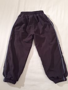 LIKE NEW 3-4Y Boy Kids Track Pants Bottom with Breathable Lining & Stripes Sports