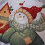 Beautiful Christmas Ceramic Cake Plate & Cake Slice Image 3