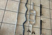 Full Weightlifting Bars Collection, Hammer Tricep, Ez Curl Bar, Barbell And Dumbbells!