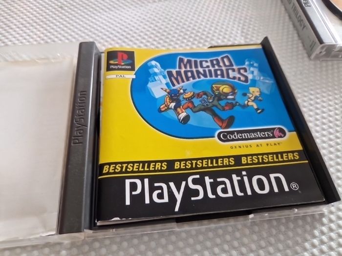 Micro Maniacs PlayStation1 Ps1 PlayStation2 Ps2 Games Original