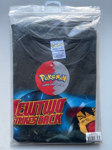 Pokemon 1999 Nintendo official license vintage t shirt new with tags