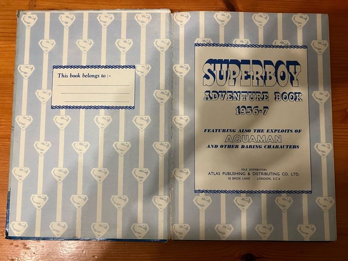 Vintage annual: 'Superboy' Adventure Book 1956-7