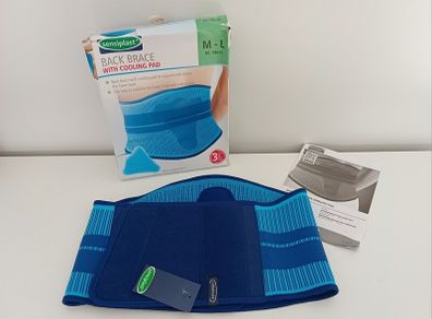 Sensiplast Back Brace With Cooling Pad