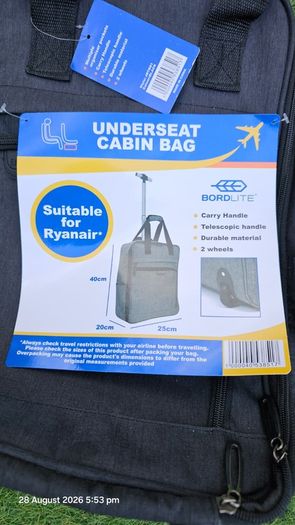 Cabin Bag - Brand New