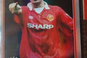 Eric Cantona Retro Threads 1993/94 Topps Manchester United Card
