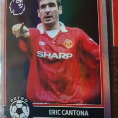 Eric Cantona Retro Threads 1993/94 Topps Manchester United Card