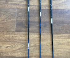 3 Junior left handed golf clubs (7-9 yrs)