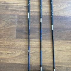 3 Junior left handed golf clubs (7-9 yrs)