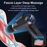 Massage Gun Deep Tissue Massager, 99 Speeds Powerful Percussion Massager with LCD Touch Screen, Handheld Muscle Massage Gun with 6 Massage Heads for Muscle Pain Relief and Relaxation MULTIPLE COLOURS AVAILABLE  (FREE POSTAGE) Image 6