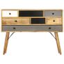 Sideboard 110x30x82 cm Solid Mango Wood Image 6