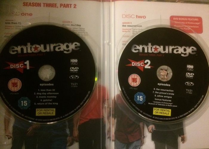 Entourage - Seasons 1-8 (Complete Series) [DVD TV Boxset]