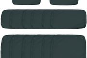 Garden Rattan Sofa Cushion Polyester Cover Replacement Outdoor- No Cushion Included Beige