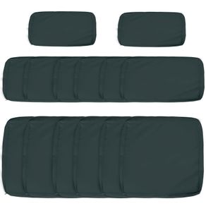 Garden Rattan Sofa Cushion Polyester Cover Replacement Outdoor- No Cushion Included Beige