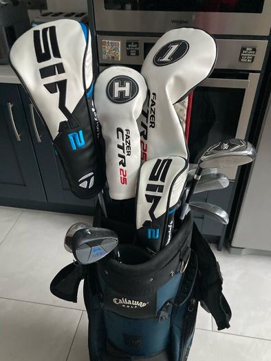 Golf Bag and Golf clubs
