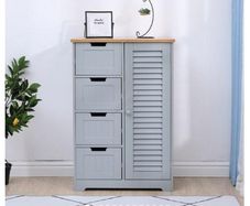 Bathroom Furniture Range With Drawers Cabinet, Grey