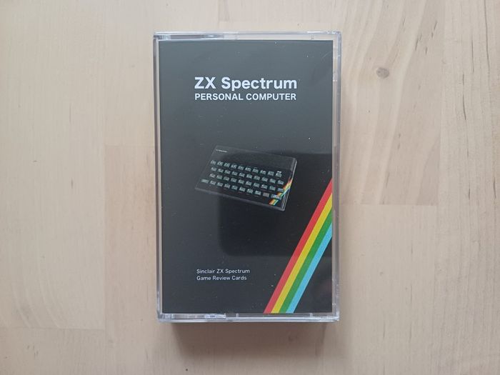 Sinclair ZX Spectrum Retro Computer Game Cards Cassette Box 2020 NEW