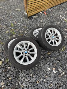 Genuine BMW 16' Alloy Wheels with Nearly New Yokohama Tyres
