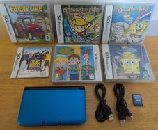 Nintendo 3DS XL blue