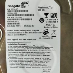 HDD Seagate 500 Gb