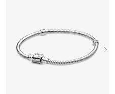 Pandora charm bracelet 17cm