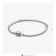 Pandora charm bracelet 17cm